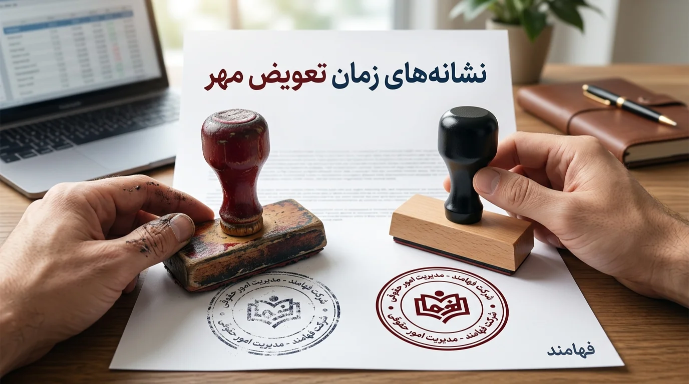 زمان تعویض مهر و نشانه های خرابی مهر