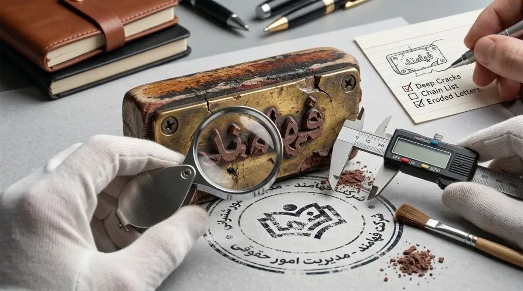 بررسی مهر قبل از تعویض و تشخیص خرابی