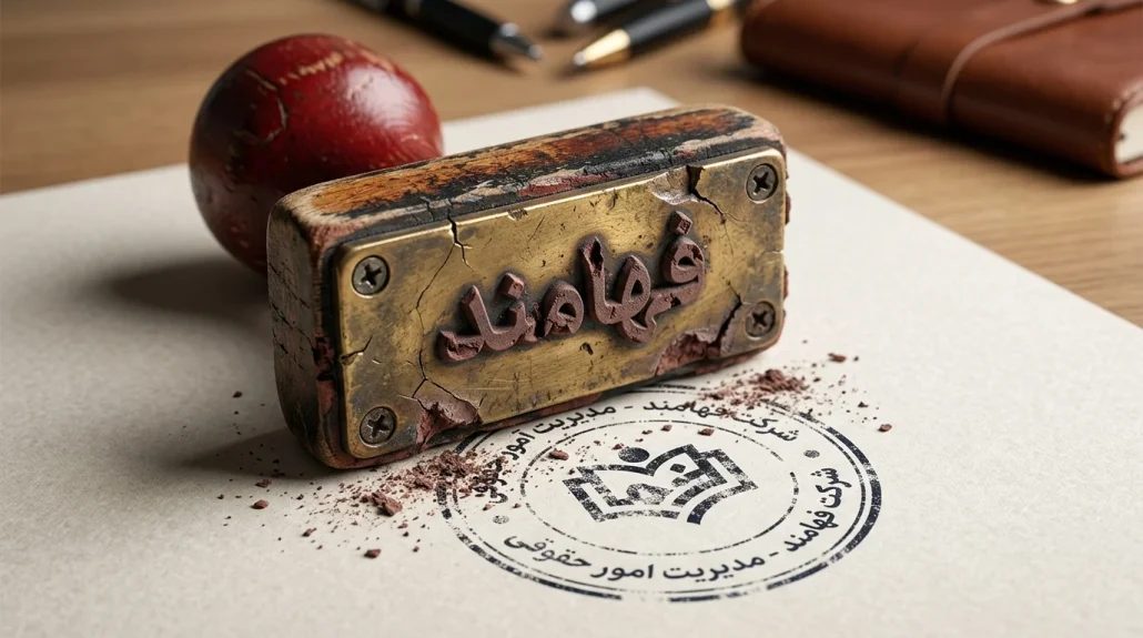 نشانه های خرابی و فرسودگی مهر